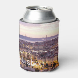 Lissabon Portugal Sunset Skyline Cityscape Souveni Dosenkühler