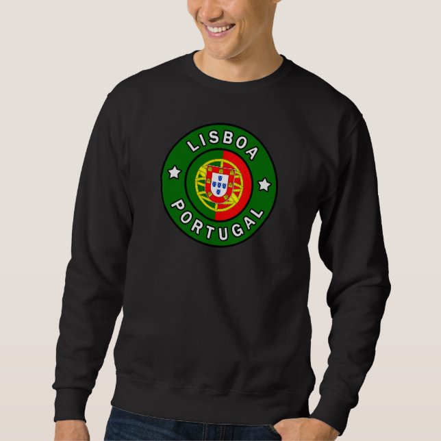 Lissabon Portugal Sweatshirt (Vorderseite)