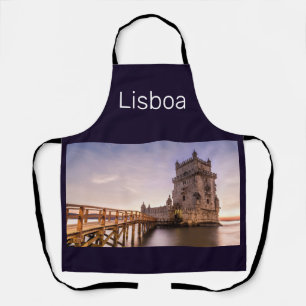 Lissabon Portugal Torre de Belém Sonnenuntergang U Schürze