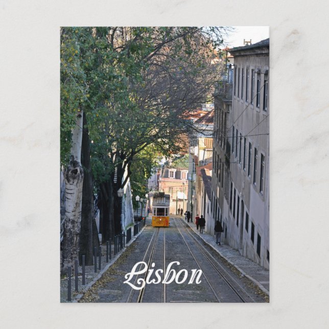 Lissabon Postkarte (Vorderseite)