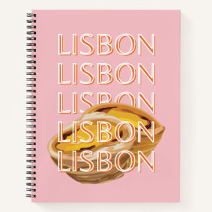 Lissabon Reisen Kunst, Pastel, Portugal Notizbuch