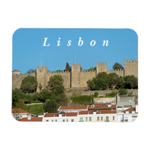 Lissabon. Saint George Castle. Magnet