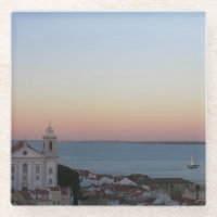 Lissabon Sunset Views Portugal Foto