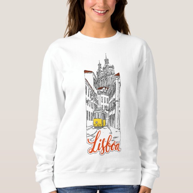 Lissabon Sweatshirt (Vorderseite)