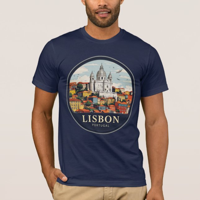 Lissabon T-Shirt (Vorderseite)