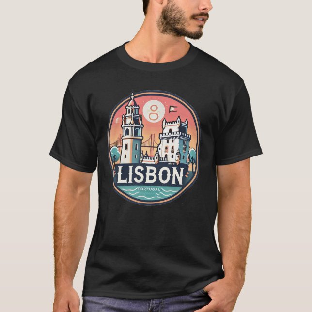 Lissabon T-Shirt (Vorderseite)