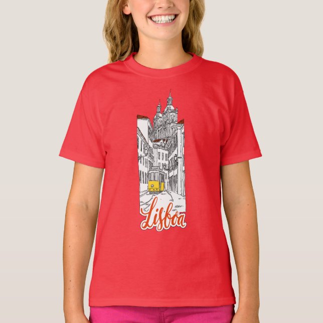 Lissabon T-Shirt (Vorderseite)