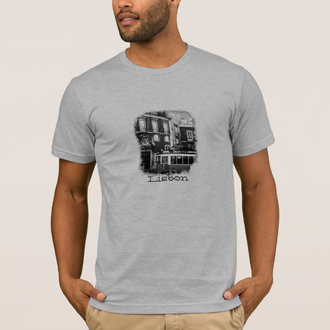 Lissabon Tram T - Shirt (Vorderseite)