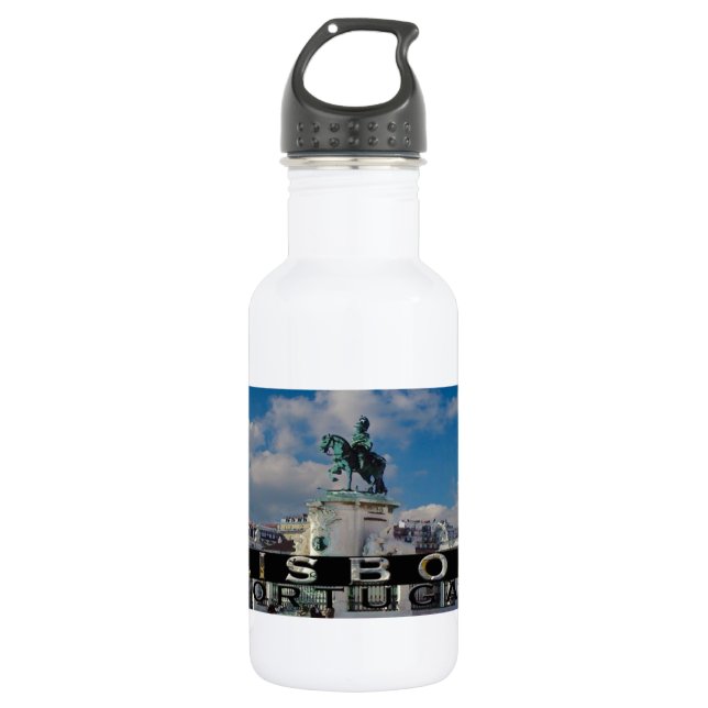 Lissabon Trinkflasche (Vorderseite)