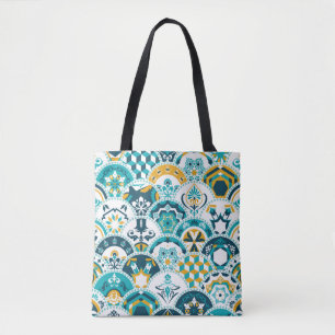 Lissabonner geometrischer Azulejo-Fliesenmuster, P