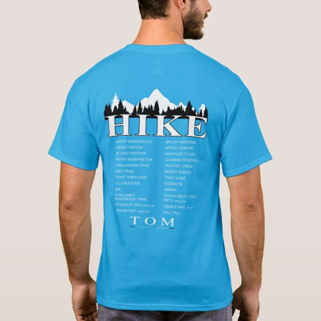 LIST - Wanderung 2022 T-Shirt (Rückseite)