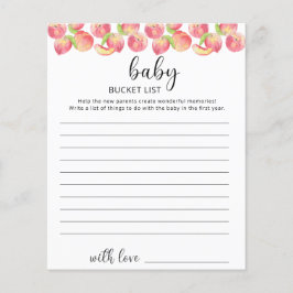 Liste der Baby-Schaufeln anzeigen