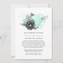 Liste der Hochzeitsgäste für Pastelminze und Holzk