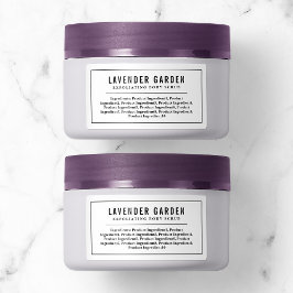 Liste der Ingredienzen an schwarzen Grenzen und Li Adressaufkleber