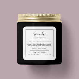 Liste der Komponenten mit schwarzem Rand hinzufüge Quadratischer Aufkleber