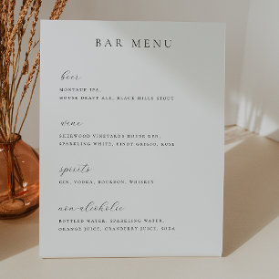 Liste der Minimalistischen Bar Sockelschild