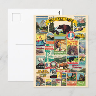 Liste der Nationalparks in den Staaten Postkarte