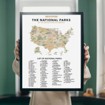 Liste der Nationalparks in den Vereinigten Staaten