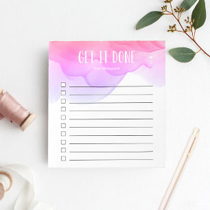 Liste der Personalisierten Wasserfarben für Sonnen Notizblock