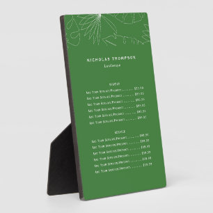 Liste der Preise für tropisches Auto im Detail Fotoplatte