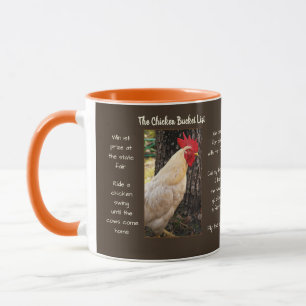 Liste der Tasse-Hühnchen-Eimer Tasse