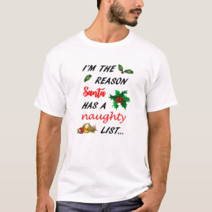 Liste der Ungläubigen des Weihnachtsmanns T-Shirt