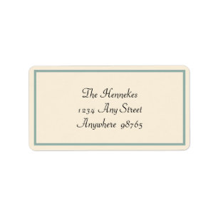 Liste des Weihnachtsmanns Adressaufkleber