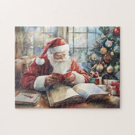 Liste des Weihnachtsmanns Puzzle