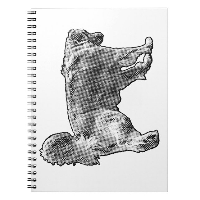 Liste Dezember Golden Notizblock (Vorderseite)