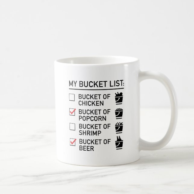Liste meiner Schaufeln Kaffeetasse (Rechts)