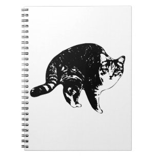 Liste Nacht Tabby Pläne Notizblock