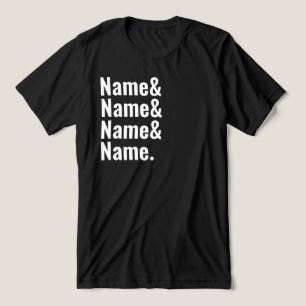 Liste Personalisierter Zuordnungen von benutzerdef Tri-Blend Shirt