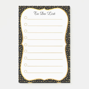 Liste Post-it Klebezettel