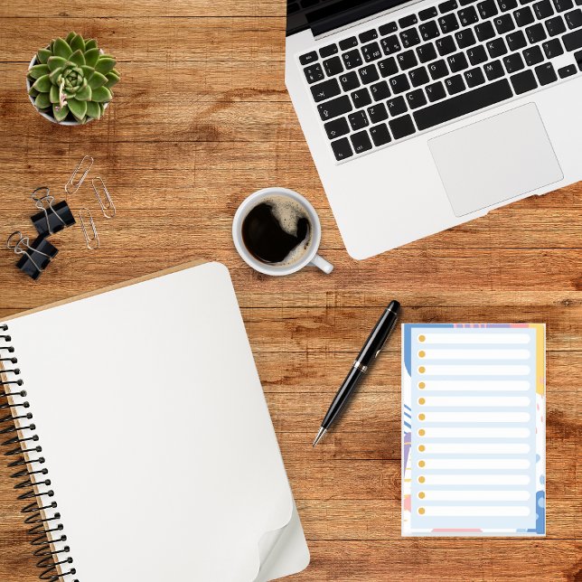 Liste Post-it Klebezettel (Von Creator hochgeladen)