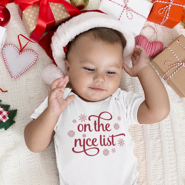 Liste von Nizza | WeihnachtsjungBaby Baby Strampler (Von Creator hochgeladen)