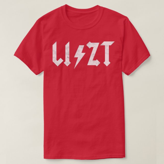 Liszt Rocks T-Shirt (Design vorne)