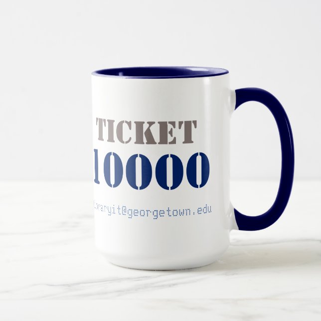 LIT 10K Karte Tasse (Rechts)