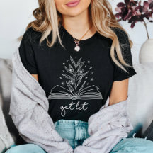Lit Blooming Floral Book