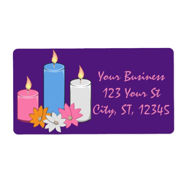 Lit Candle Blume Thunder_Cove (Vorne)