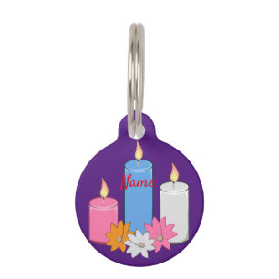Lit Candle Blume Thunder_Cove Haustiermarke