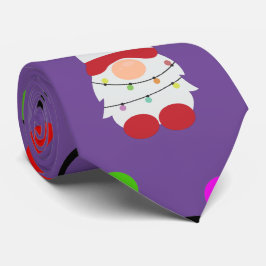 Lit Christmas Gnome Krawatte