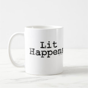 Lit Happens! Kaffeetasse