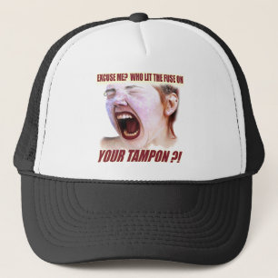 Lit Ihre Tampon-lustigen T - Shirt-Geschenke Truckerkappe