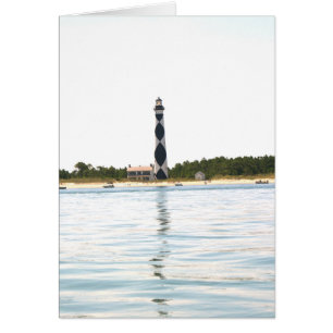 Lit Lighthouse