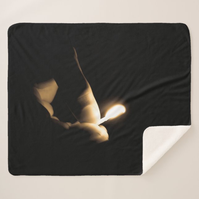 Lit Match Sherpadecke (Vorderseite (Horizontal))