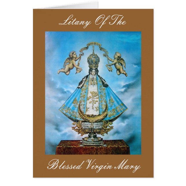 Litan der gesegneten Jungfrau Mary (Vorne)