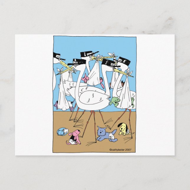 Litanankündigung Ankündigungspostkarte (Vorderseite)