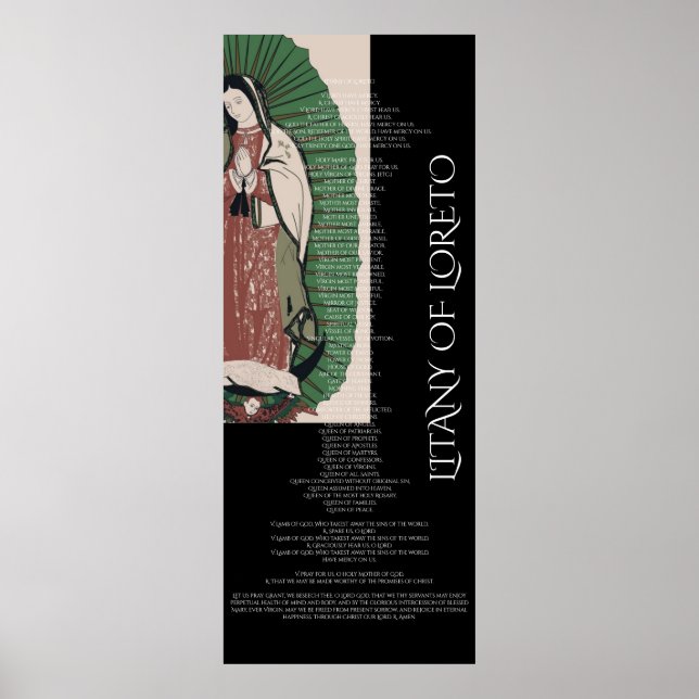 LITANY LORETO POSTER (Vorne)