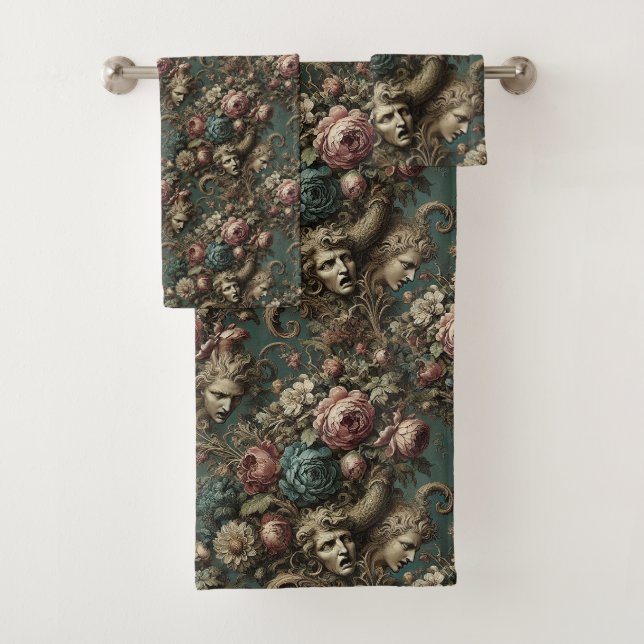 Litany von Aristokraten - gotisch Viktorianisch Badhandtuch Set (Insitu)