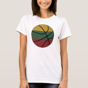 Litauen-Basketball-Damen-Baby - Puppe T-Shirt